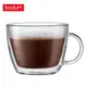 【免運-台灣現貨】【丹麥bodum】bistro 雙層玻璃拿鐵杯兩件組 450cc-2入｜咖啡杯 水杯 最高可耐176度