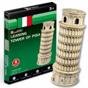 Cubic Fun Leaning Tower of Pisa 3D Puzzle DIY Achitecture Model Building Kit