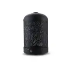 Aroma Diffuser LED Night Light Black Forrest Pattern 160ml