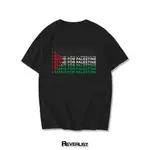 巴勒斯坦國旗 DISTRO T 恤 I STAND FOR PALESTINE 中性男士女士混響表 TS086