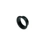 4 PACK of 2" Black Plastic Speaker Cabinet Port Trim--1" Overall Height
