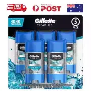 Gillette Endurance Clear Gel Deodorant, Cool Wave (1 Pk. 3.8, Oz 5 Ct.)