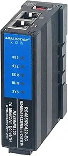 Din Rail RS485 RS422 to EtheCAT Modbus RTU Serial Server Module RS485/422 ETH Converter IOT Signal TCP Network RJ45