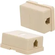 Telecommunications Essential 2 Pack Single Hole Telephone Splitter Box Construction Universal Phone Adapter Home Office Splitter