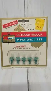 Vintage Kmart Tulip Lights - Clear Replacement / P11652 for 3150 & 3135 sets