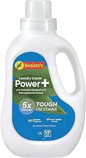 1.2L Power Plus Laundry Liquid Bosistos Eucalyptus Plant Based Washing Detergent