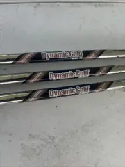 Dynamic Gold Wedge 115 Tour Issue Golf Shafts Set Of 3. 50-54-58 Clean Pull
