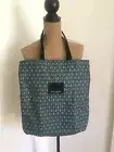 Marc Jacobs Logo Green Multi Diamond Foldable Tote BRAND NEW