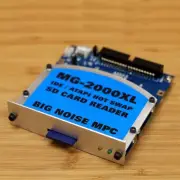Akai MPC 2000XL Hot Swap ATAPI / IDE to SD Card Reader Kit | Silver Faceplate