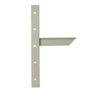AMEC12 G Extend Concealed Shelf Sprt Bkt 12 in. - Gray
