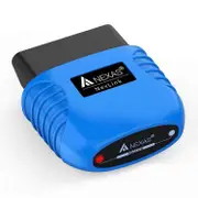 NEXAS NexLink Bluetooth 5.0 Diagnostic Scanner for ISO & Android & PC OBD2/EOBD Fault Code Reader Diagnostic Scan Tool blue