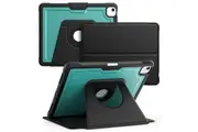 iPad Pro 12.9 6th/5th/4th/3rd Gen Auto Sleep Shockproof Case with Pen Holder-Dark Green