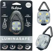Huskimo Luminasafe LED Dog Light, White, USB-C Rechargeable, 300m Visibility, 3 Light Modes, Water Resistant
