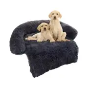 PETSWOL Calming Pet Bed - Fluffy Plush Dog Mat for Comfort and Furniture Prot...