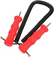 UPKOCH Ice Fishing Assistive Device Ice Woodworking Ice Fishing Chisel Outdoor Ice Crusher Snow Removal Tools Tool for Breaking Ice Sidewalk Ice Scraper Ice Picks Abs Orange