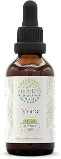 Maca B60 Alcohol-Free Herbal Extract Tincture, Super-Concentrated Organic Maca (Lepidium Meyenii) (2 fl oz)