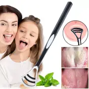 1PCS Tongue Scraper Brush Cleaning The Surface Of Tongue Oral Cleaning Brush AU