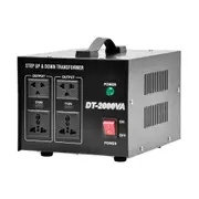 2000VA Step Up/Down Transformer Stepdown Voltage Converter 110V/120V/220V/240V to 110V/220V Fit for Change Voltage with AU Plug Circuit Protection