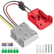 18v To 12v Converter For Power Wheels Battery Adapter, Dc 12v 20a 240w Buck Converter Regulator