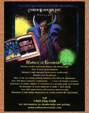 Rubies Of Eventide PC Original 1999 Print Ad Authentic Video Game Art Promo