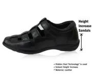 Elevator Sandals - Height Increasing Sandals For Men 3" Taller Sandals