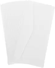 TEMPNAP 100Pcs Thickened Cash Envelopes Blank Letter Envelopes for Secure Document Storage for Cash Supplies and Personal Use
