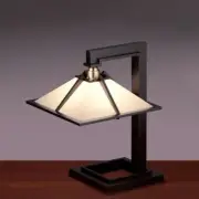 Frank Lloyd Wright Taliesin1 M Desk Lamp Table Light Black Reproduction from JP