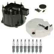 Distributor Rotor Cap & Spark Plugs Kit ACDelco For DeVille Eldorado Seville 4.1