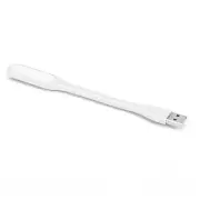 White USB LED Mini Light Flexible Computer Keyboard Learning Reading Laptop USA