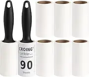 CROING Extra Sticky Lint Rollers (720 Sheets)