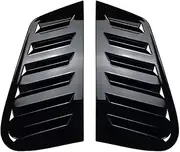 Compatible with VW Golf 4 MK4 1997 1998 1999 2000-2006 Car Rear Window Louver Shutter Cover Scoop Side Vent Trim Windshield Cover(Black)
