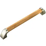 Wooden Bathroom Grab Bar, Waterproof Non-Slip Safety Grab Bars for Stairs and Hallway 54cm