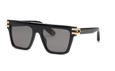Philipp Plein SPP108M 0700 NERO LUCIDO 56/19/145 UNISEX Sunglasses