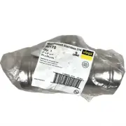 Viega 90170 2" x 2" x 1" Press-Fit 200 PSI 316 Stainless Steel Reducing Tee