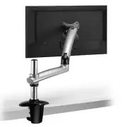 Cotytech Expandable Desk Mount Spring Arm Clamp Base - Silver