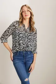 Printed Shirt - Size 14 - Womens