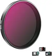 Lens Filters Kit for DJI Osmo Action 5 Pro/ 4/3 Camera Accessories, Professional Optical Glass Lens Camera Lens Filter for Osmo Action 5 Pro/4/3, UV/CPL/ND Series (Single ND32 Set)