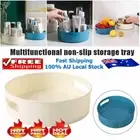 Round Rotating Storage Organiser Revolving Kitchen Condiment Rack Lazy Susan APB