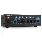 Pyle Mini Stereo Power Amp with Bluetooth 120 Watts x 2