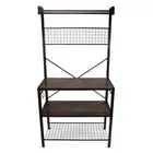 Kitchen Storage Stand Mini Design Metal Frame Storage Shelf for Microwave Oven