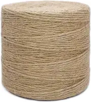 1000Ft Jute Twine Rope 3Mm Natural Thick Garden Twine String Heavy Duty For Gard