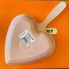 Le Creuset Skillet Heart shell pink 16cm 6 1/3in Cast Iron With Box