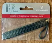 Swiss Army Paracord Pendant Knife Lanyard, Black, Victorinox, New In Package