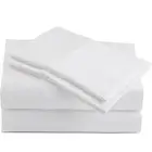 , Bed Sheets Set with 4 Pieces, 415 Thread Count, Percale, 100% Peruvian Pima...