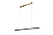 Squire Sleek Modern LED Hanging Pendant Light Lamp Gold