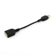 1x Male to Female Charge Extension Cable for Lenovo ThinkPad Carbon Laptop 15cm