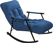 Rocking Chair, Recliner Chair Padded Seat, Modern Reclining Rocking Chair, Rocking Recliner Reading Chair, Glider Chair for Living Room, Nursery Rocking Chair