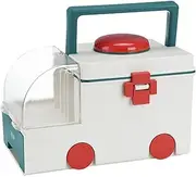 Mipcase Box Medical Kit Case Medication Bag Container Family Plastic Organizer Medicine Cabinet Storage Bins Medicine Case As Material Bracket Portable Travel