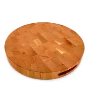J. k. Adams 16 Round Cherry End Grain Board