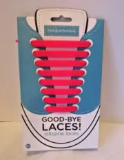Good-Bye Laces ~ Silicone Laces ~ Pink